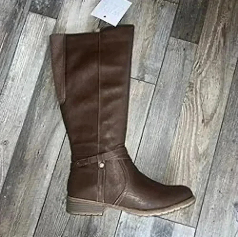 LIFE STRID BOOTS WOMEN SIZE 5M BROWN COLOR